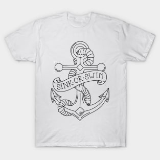 Vintage Anchor Tattoo T-Shirt